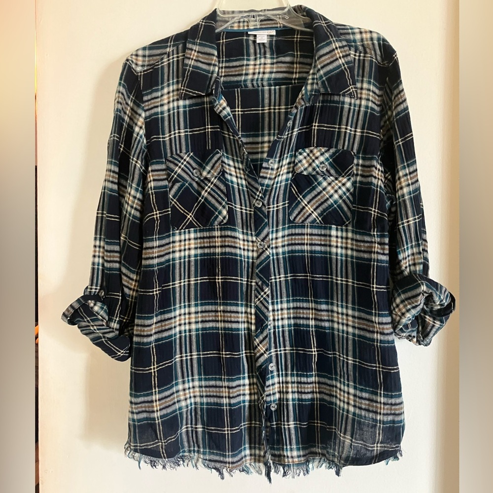 Westport Plaid Blouse